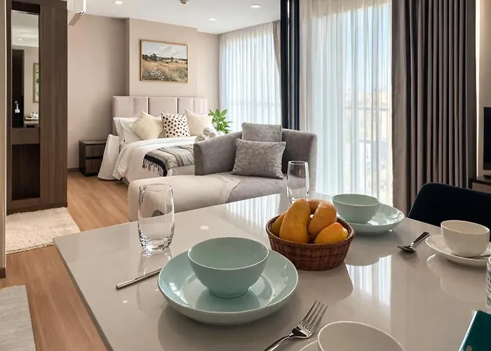 1bd With Rooftop Pool - 8 Min Mrt Free Shuttle