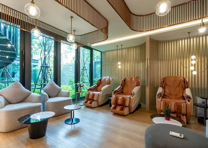 1bd With Rooftop Pool - 8 Min Mrt Free Shuttle Lägenhet