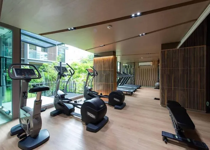 1bd With Rooftop Pool - 8 Min Mrt Free Shuttle * Bangkok