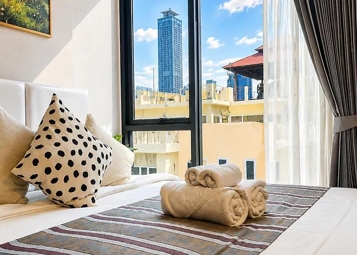 1bd With Rooftop Pool - 8 Min Mrt Free Shuttle Lägenhet Bangkok