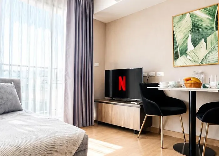 1bd With Rooftop Pool - 8 Min Mrt Free Shuttle *
